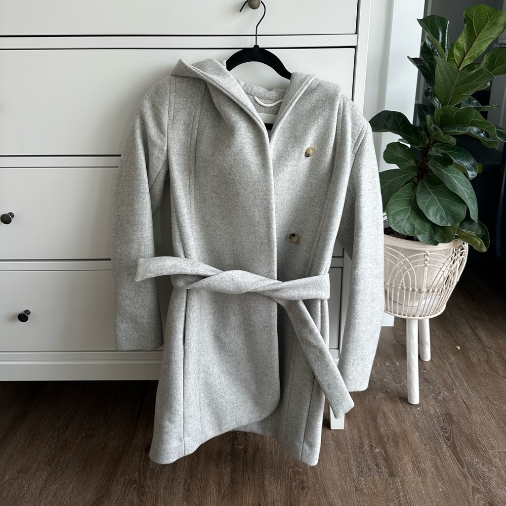Wilfed Wool Women’s Wrap Coat